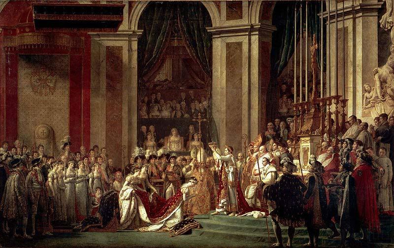 The Coronation of Napoleon, Jacques-Louis David